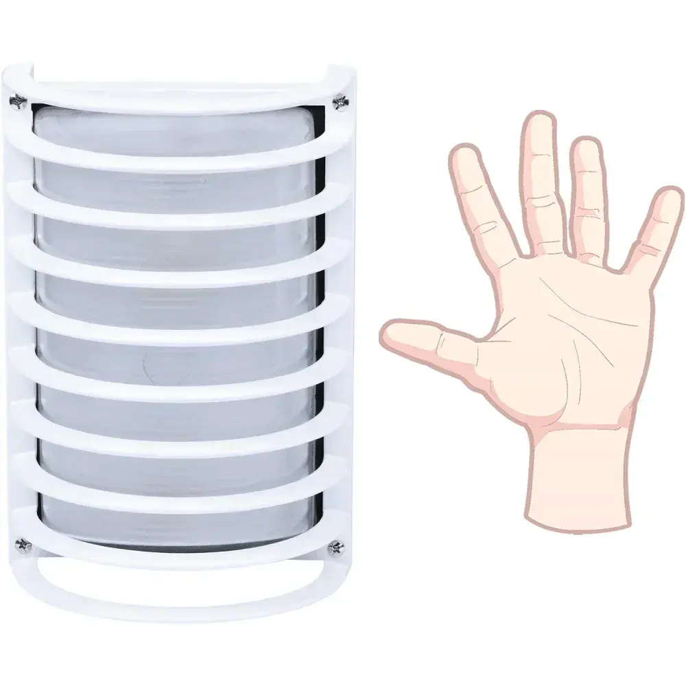 Arandela alumínio E27 1X60W branco sun light — fotografia 10