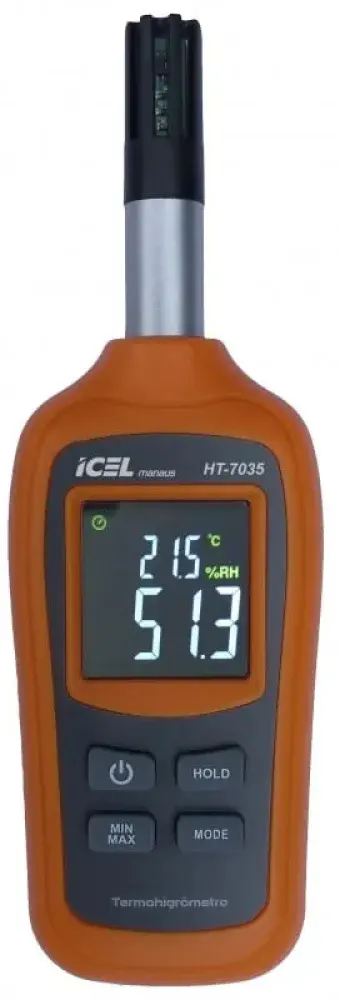 Termohigrômetro digital HT-7035 solden Icel — fotografia 7