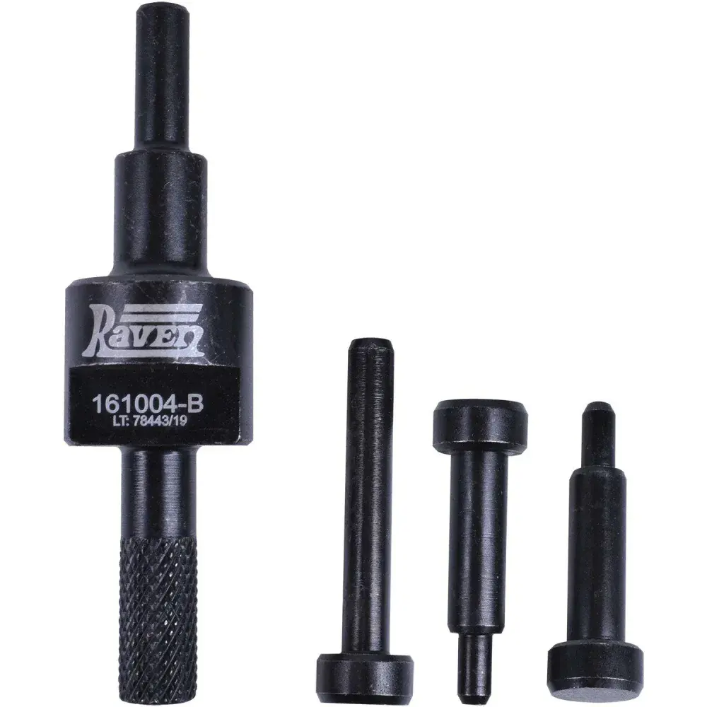 161004 Raven - conjunto de pinos para posicionar os pistões a meio curso e os eixos de comando de válvulas