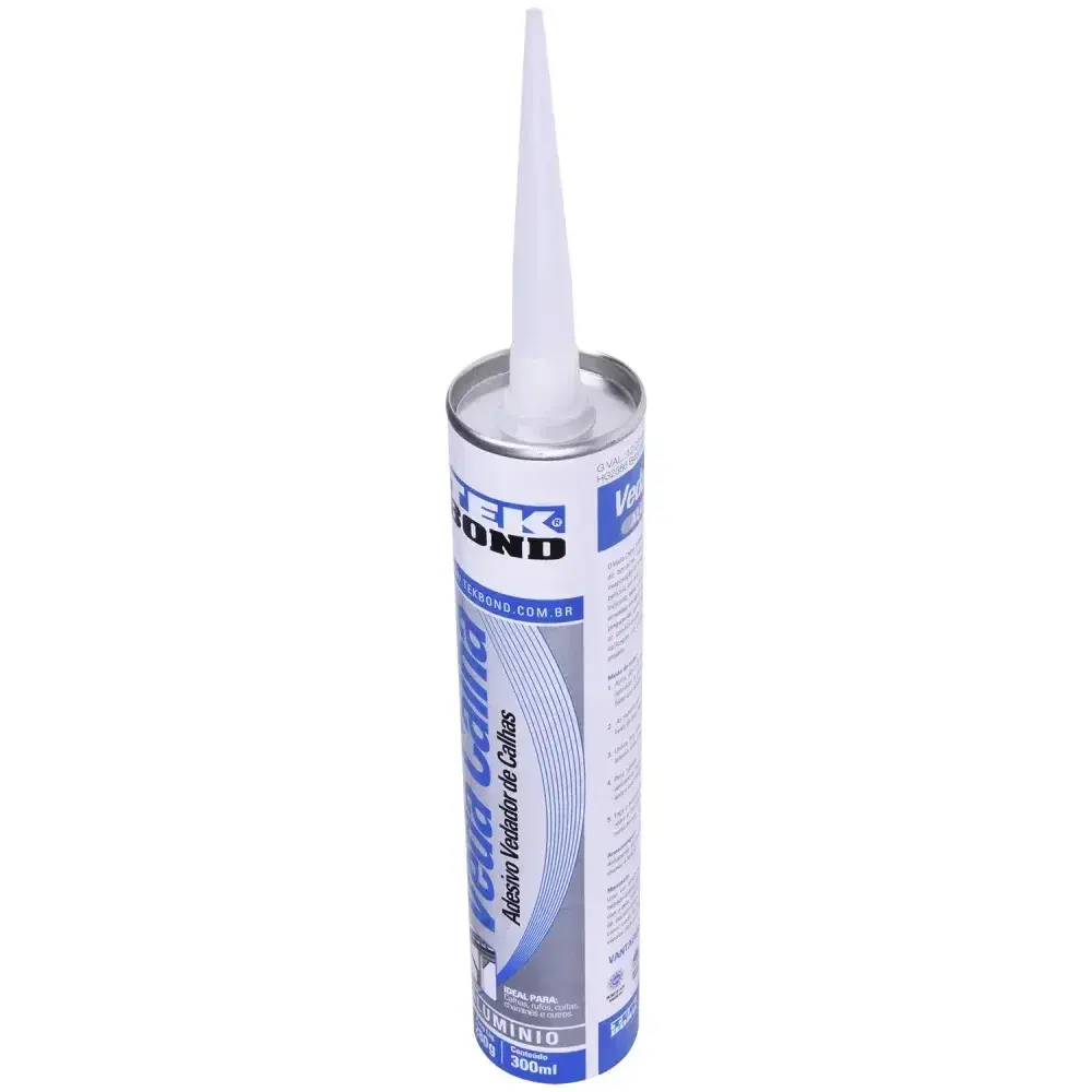 Adesivo veda calha alumínio 280G Tekbond — fotografia 9