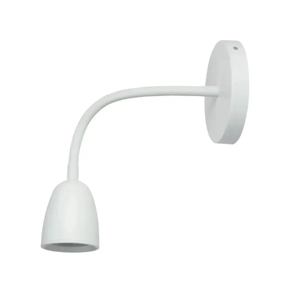 Luminária arandela direct 4W 6500K branca articulável Taschibra — fotografia 3