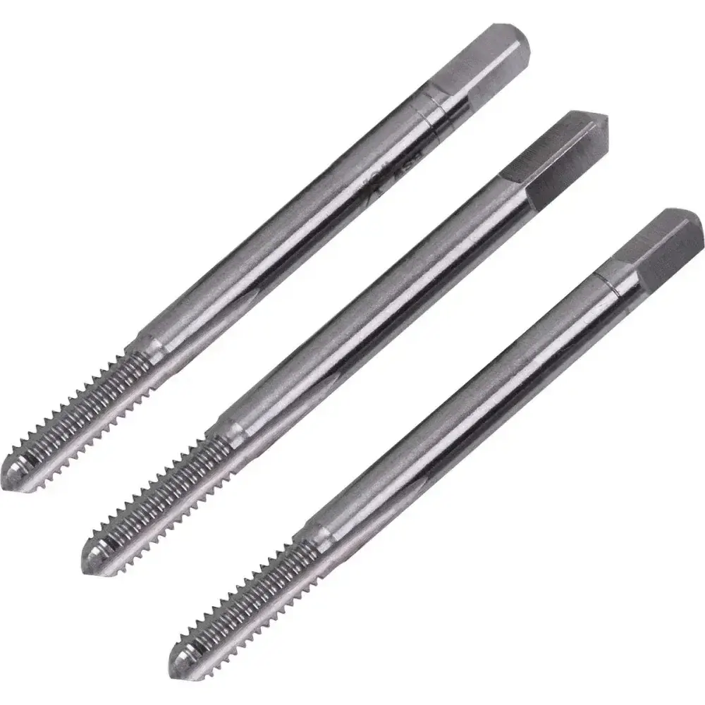 Jogo macho manual bsw 1/8"X40MM 3 peças Worker — fotografia 6