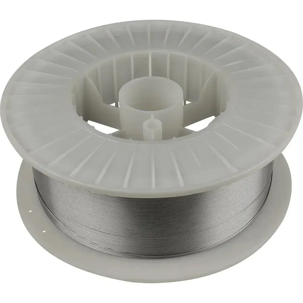 Arame de solda mig em aço inox 308L 1MM 15KG Worker — fotografia 4