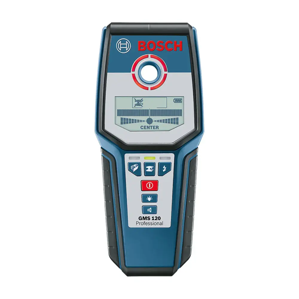 Detector de materiais de profundidade 120MM gms 120 Bosch — fotografia 8