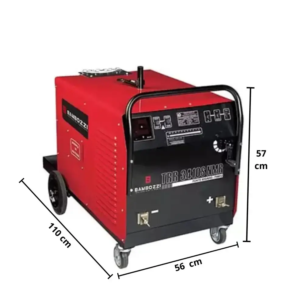 Máquina de solda MIG TRR 3410S NMR trifásico sem cabeçote Bambozzi — fotografia 5