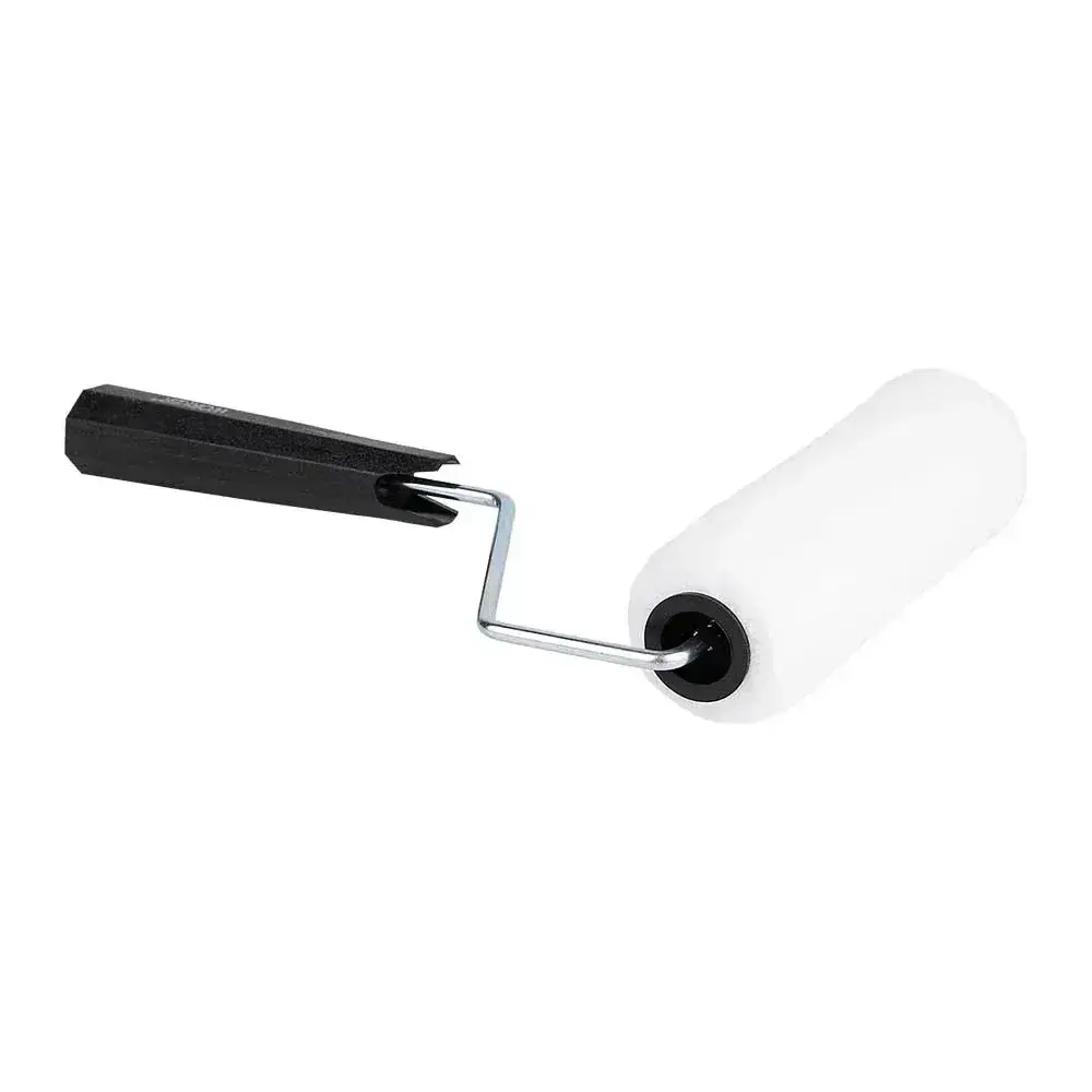 Rolo para pintura lã de carneiro 15CM com suporte Worker — fotografia 6