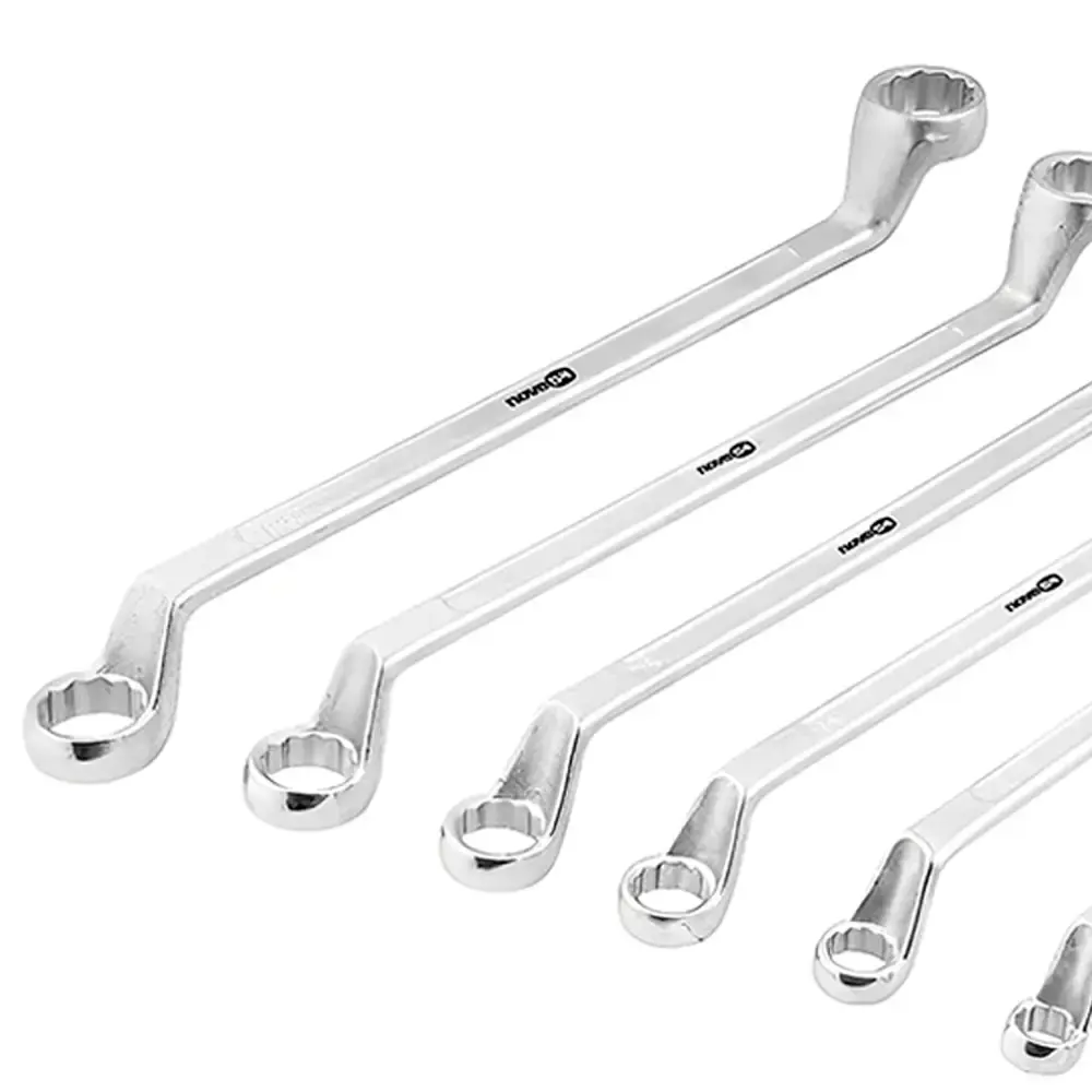 Jogo de chave estrela cromado 6 a 22 MM 8 peças Nove54 — fotografia 3