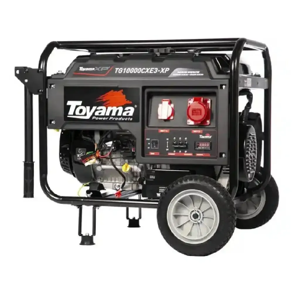 Gerador de energia a gasolina 11,25KVA partida elétrica TG10000CXE3-XP Toyama — fotografia 4