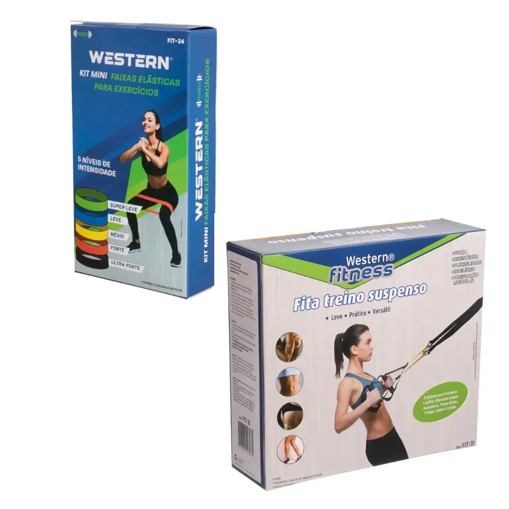 Kit faixas elásticas e fita de suspensão FIT-24 FIT-31 Western — fotografia 6