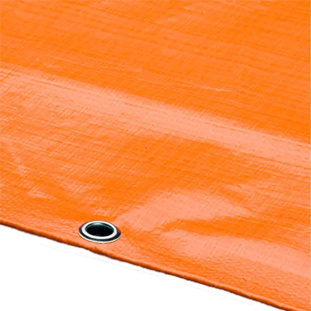Lona leve lona útil encerado 12X8 laranja Prolona Leve — fotografia 3