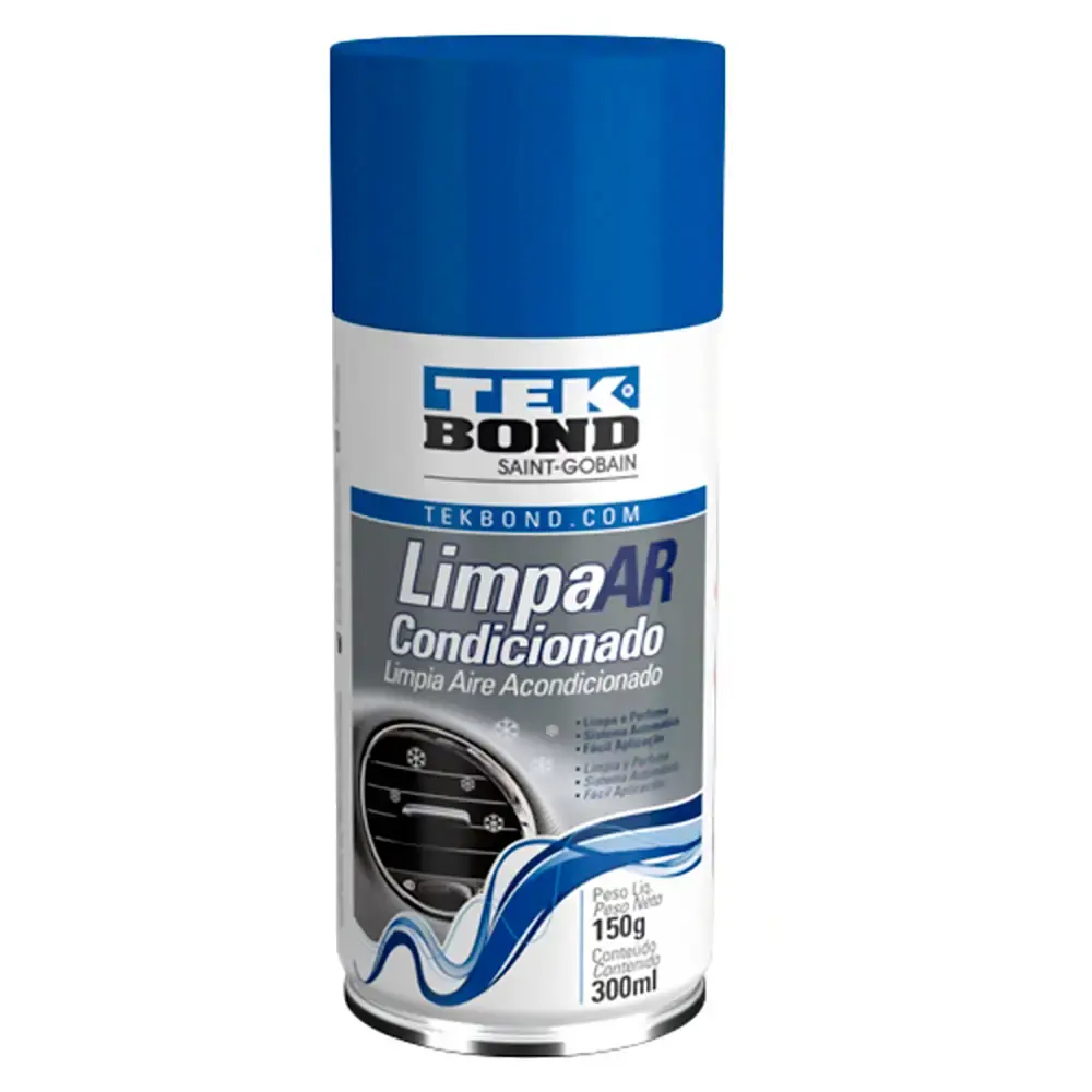 Limpador de ar condicionado multiuso em spray 300ML 21551000510 Tekbond — fotografia 2