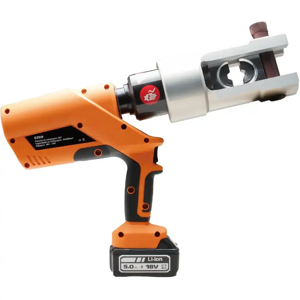 Alicate crimpador a bateria 18V 630 MM EZ630 Merax — fotografia 3