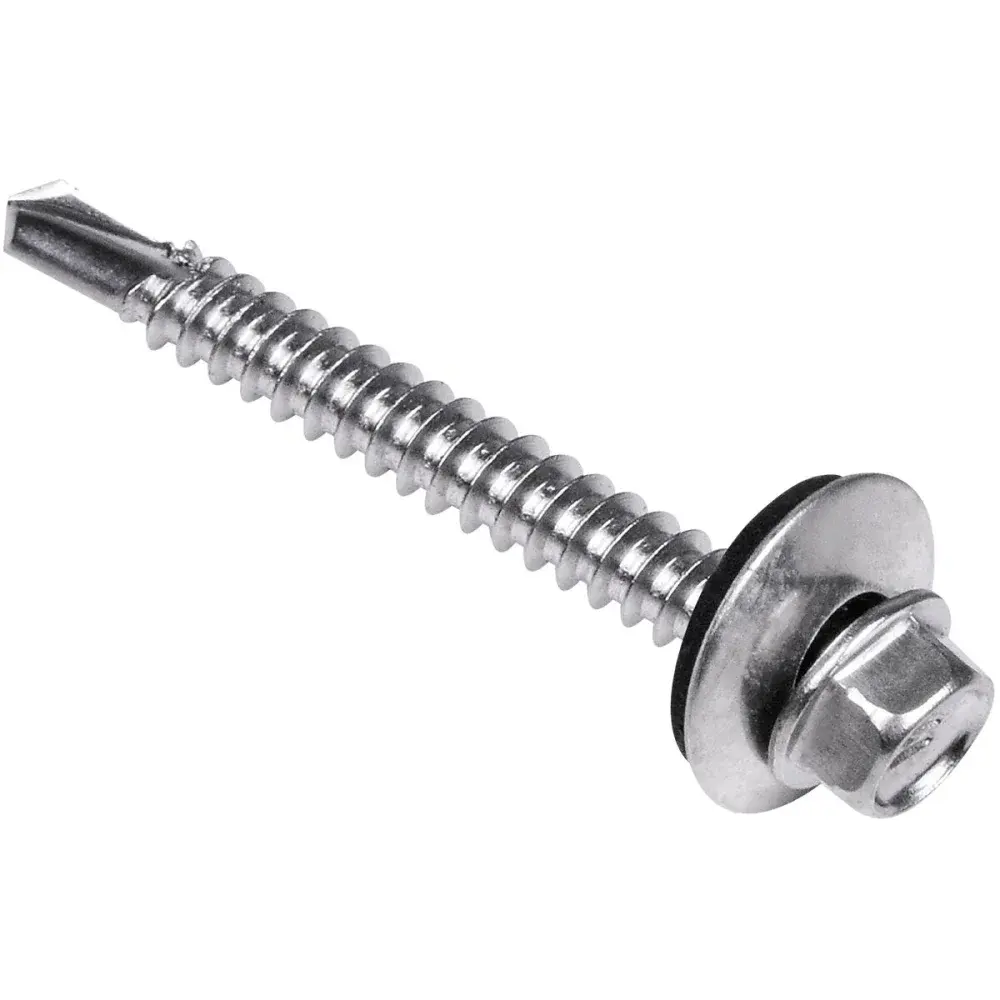 Parafuso ponta broca cs inox 5,5MM x 2 200 peç Worker — fotografia 4
