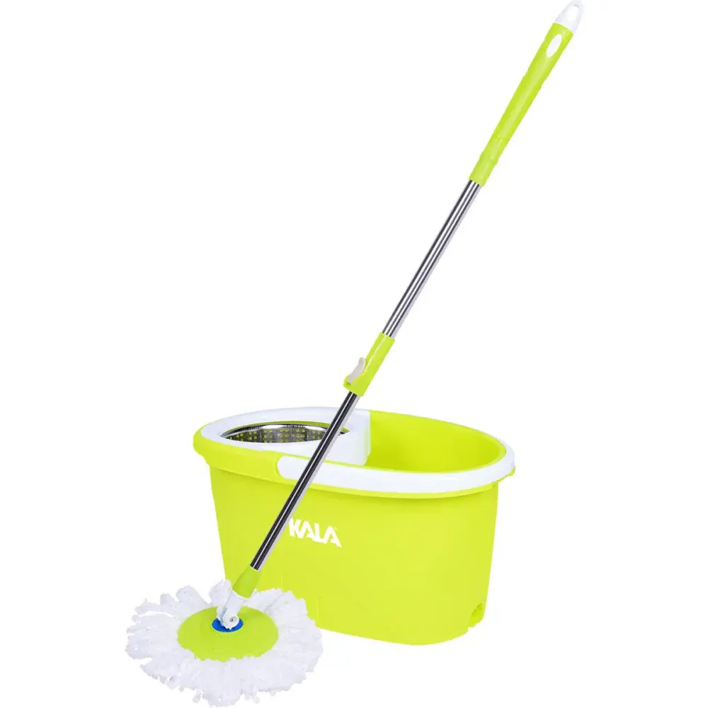 Spin mop premium com balde centrifugador de 16 litros Kala — fotografia de referência