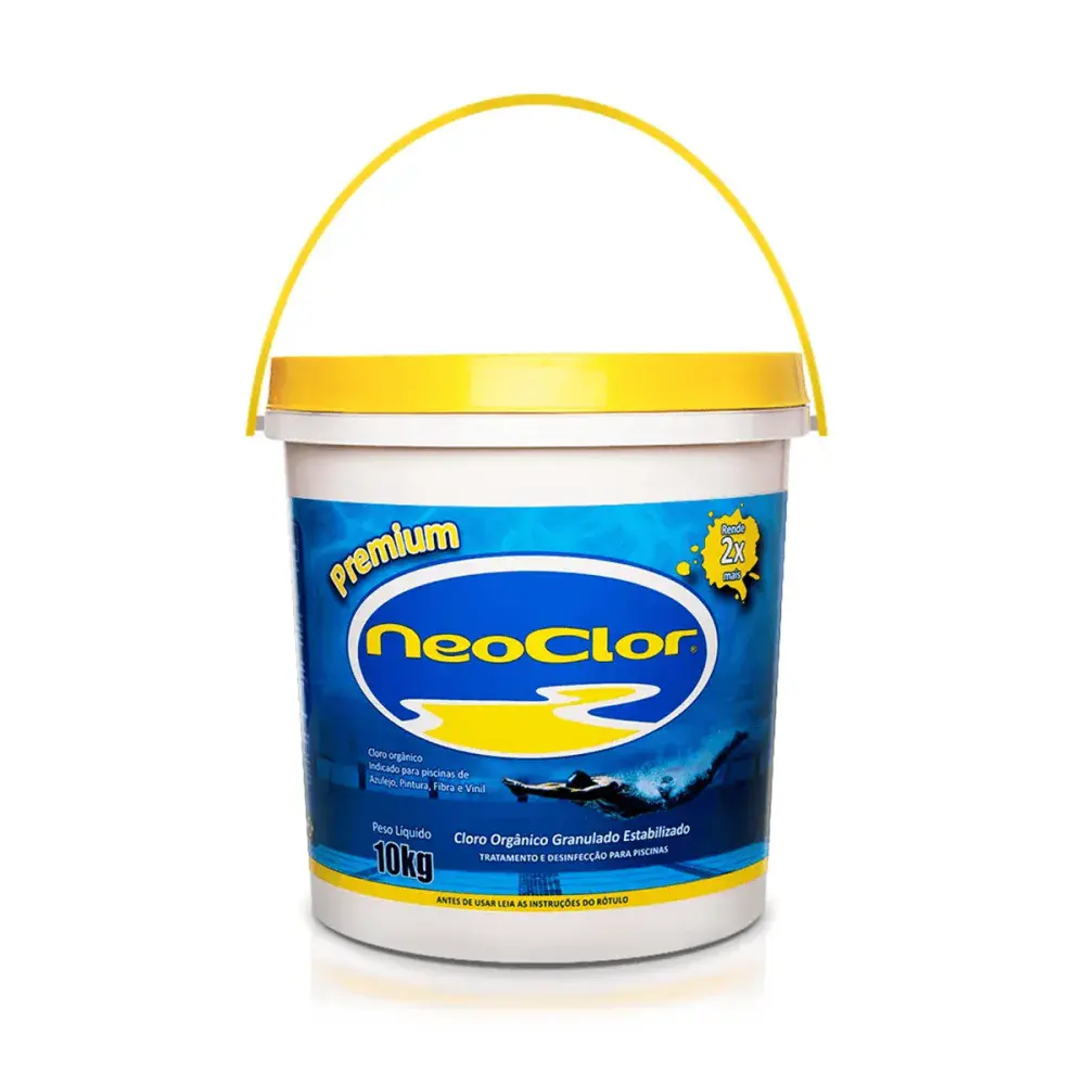Cloro granulado 56% premium 10KG Neoclor