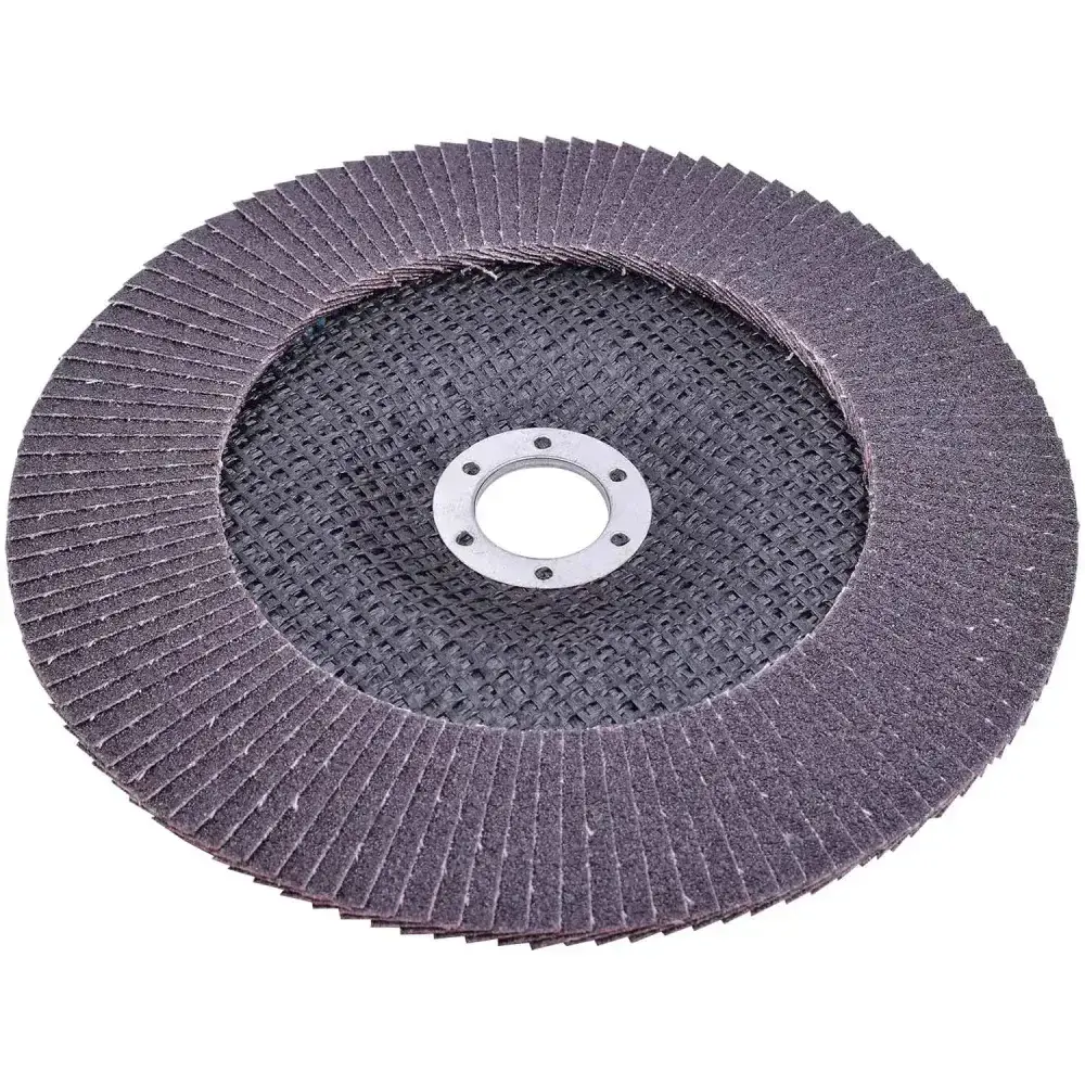 Disco flap curvo G60 115MM x 22,23MM metal Worker — fotografia 4