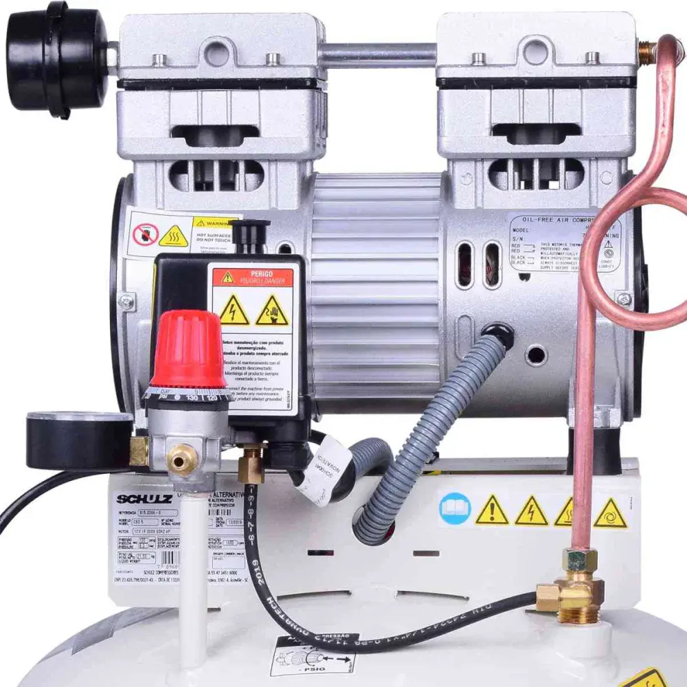Compressores de pistão isento de óleo csd 5/30- 127V. Schulz — fotografia 4
