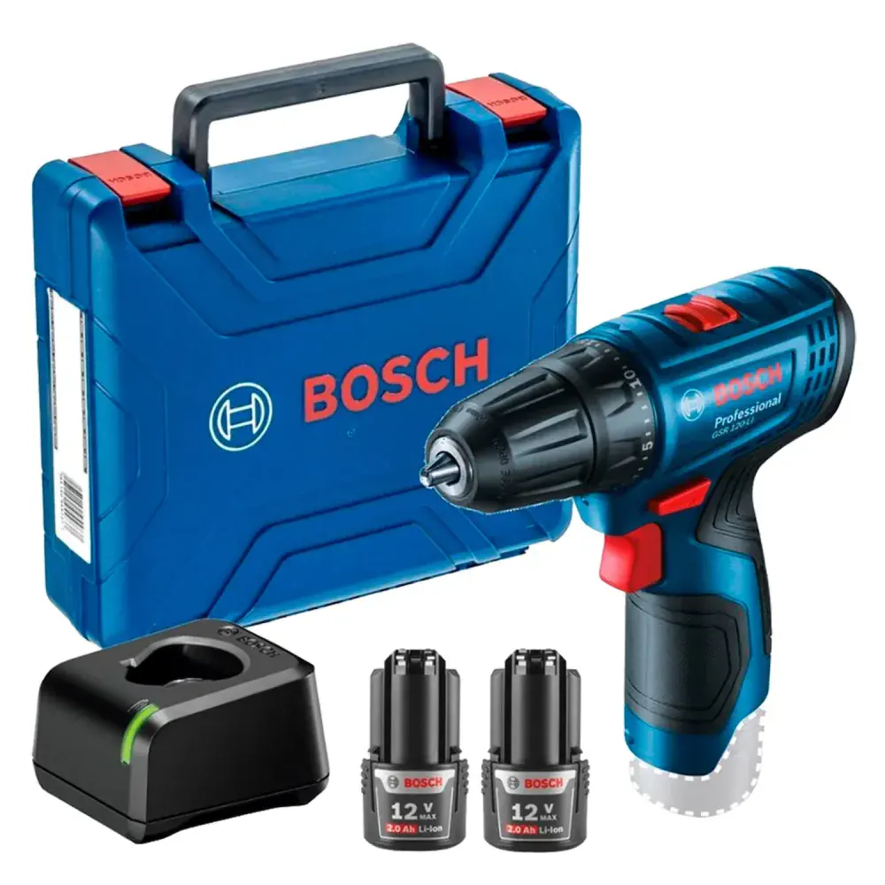 Parafusadeira / furadeira 12V gsr 120-LI Bosch bivolt — fotografia 7