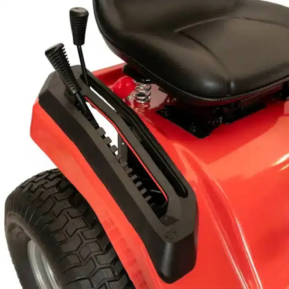 Trator cortador de grama 17HP gasolina 4T com recolhedor 42POL Toyama — fotografia 7