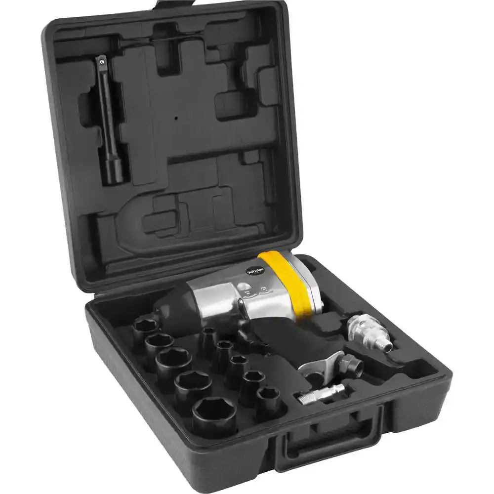 Chave de impacto pneumática 339Nm 1/2 POL 12,7 mm CIV 012 VONDER — fotografia 3