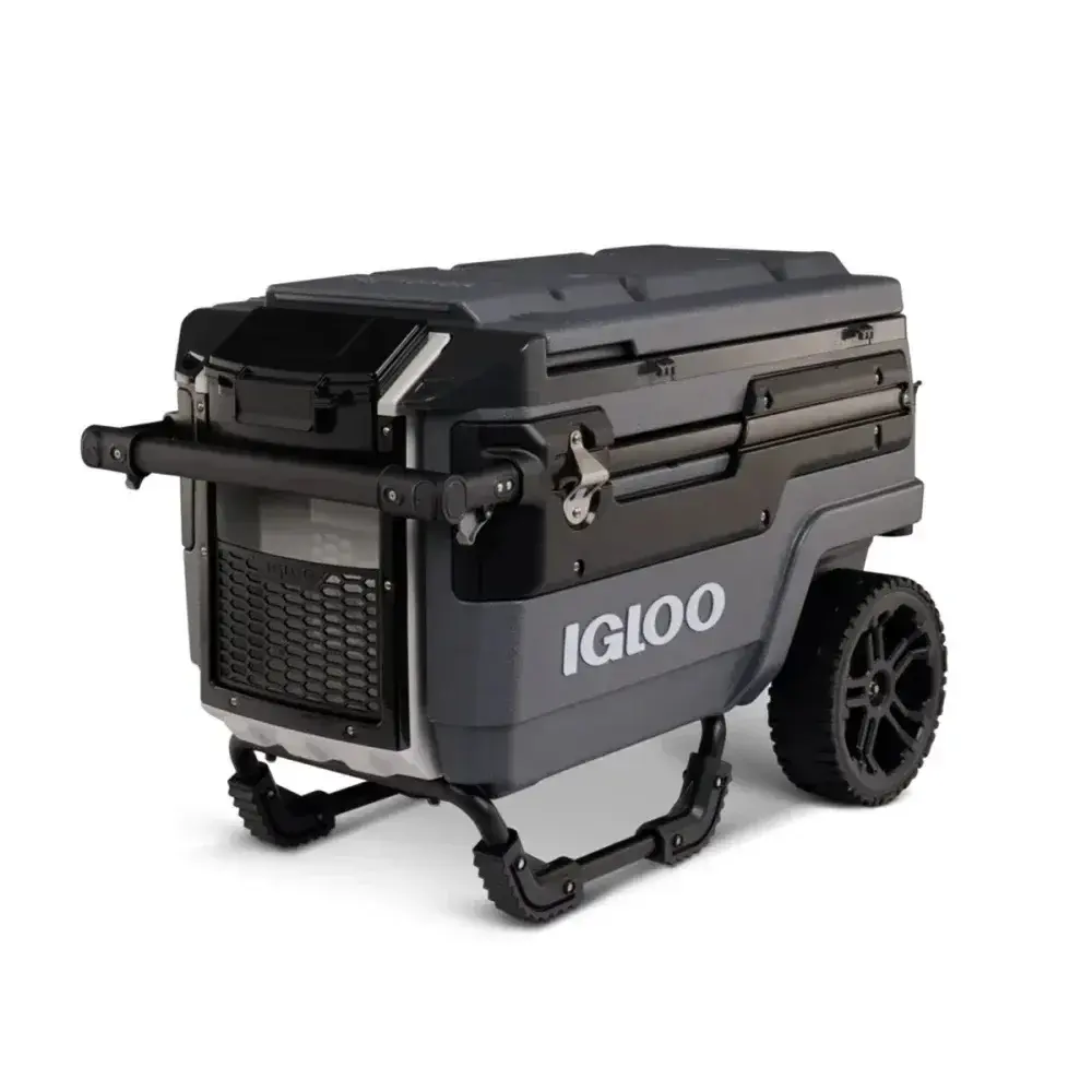 Caixa térmica cooler trailmate journey com rodas 66L da Igloo — fotografia 6