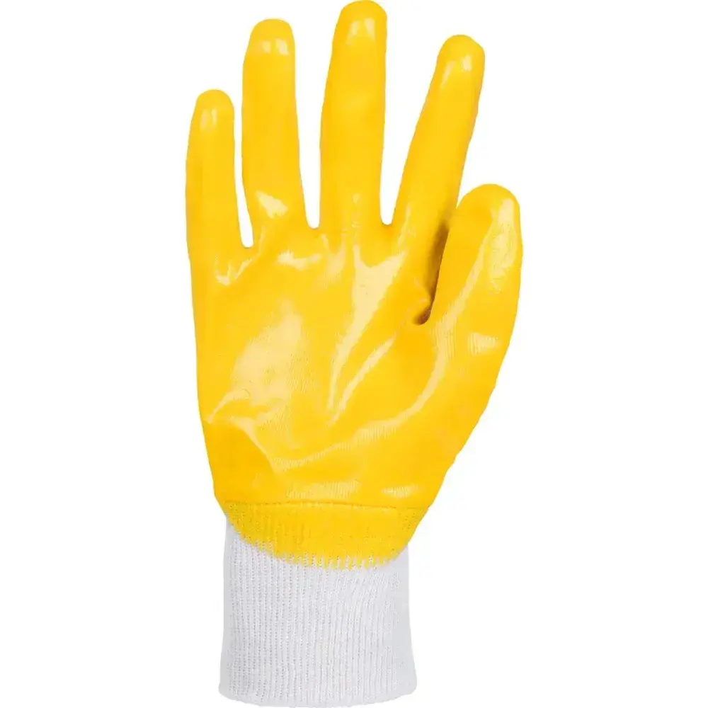 Luva nitrilika 20 amarelo tamanho g Kalipso — fotografia 6
