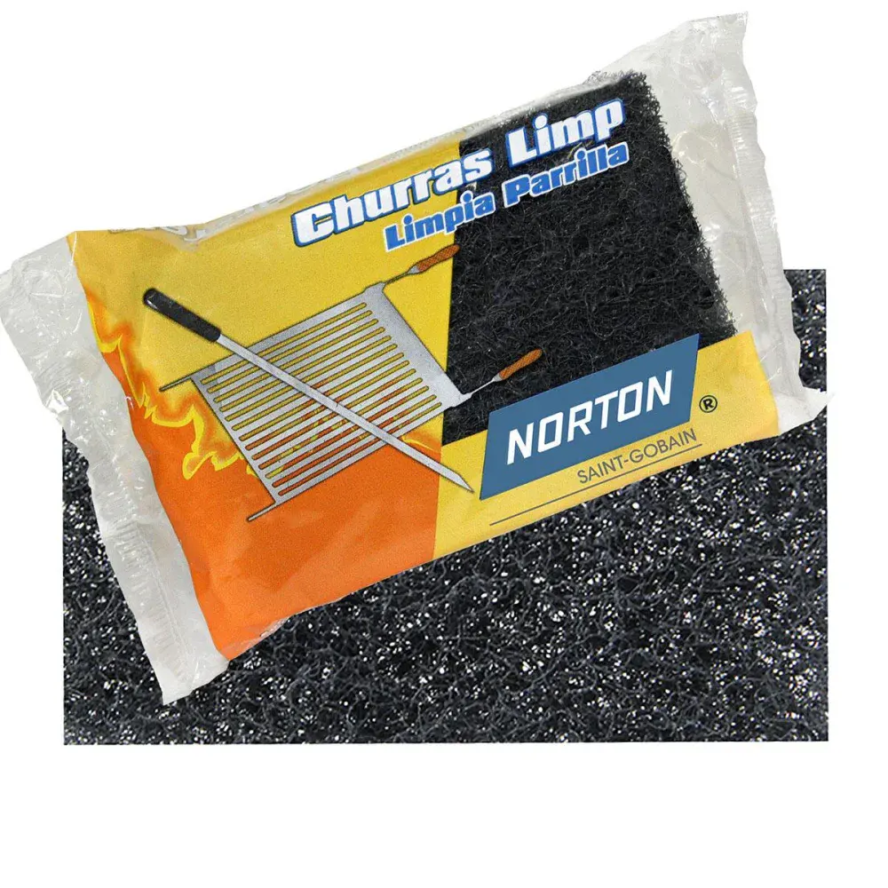 Esponja de limpeza para grelha 87X125MM Norton — fotografia de referência