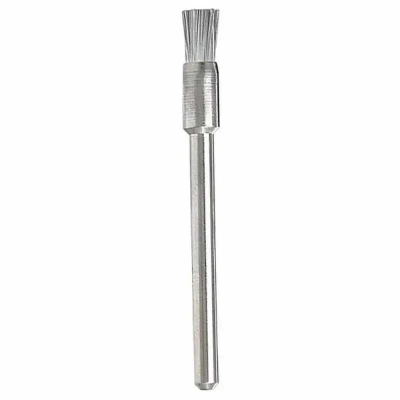 Escova de aço de carbono pincel 1/8 POL 2615000443000 443 Dremel — fotografia 2