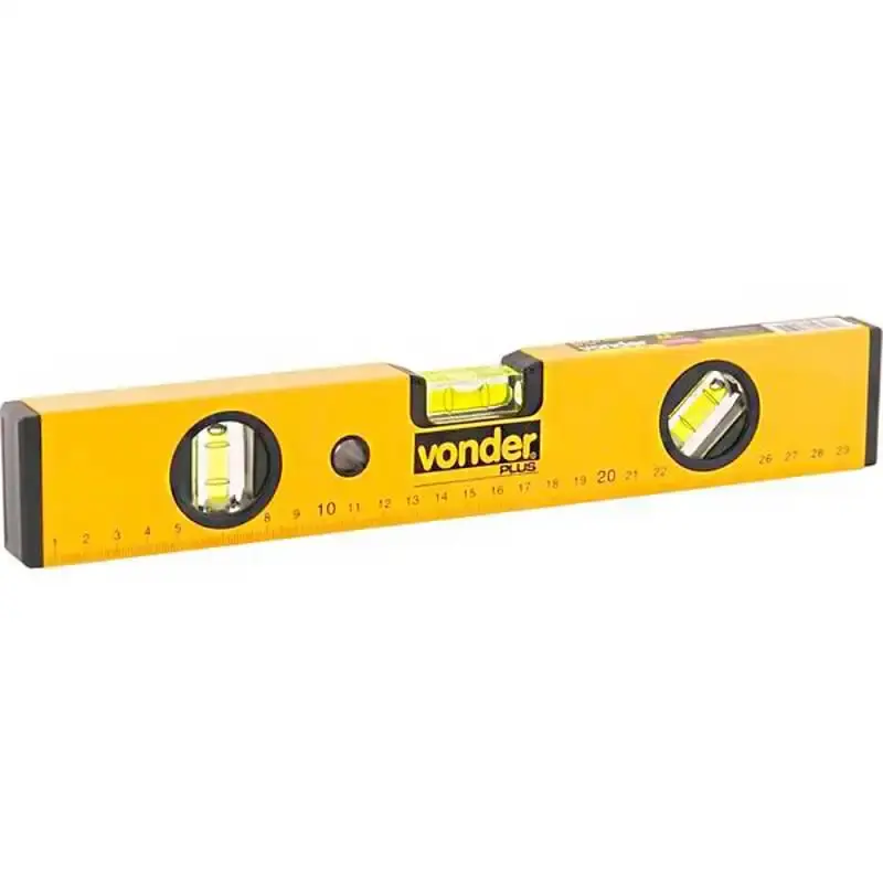 Nível de alumínio 30CM 12 POL base magnética 3535100120 Vonder — fotografia de referência