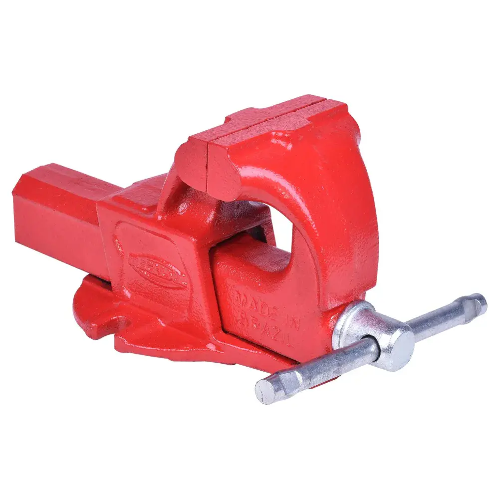 Torno de bancada NR2 mordente fixo Metalsul