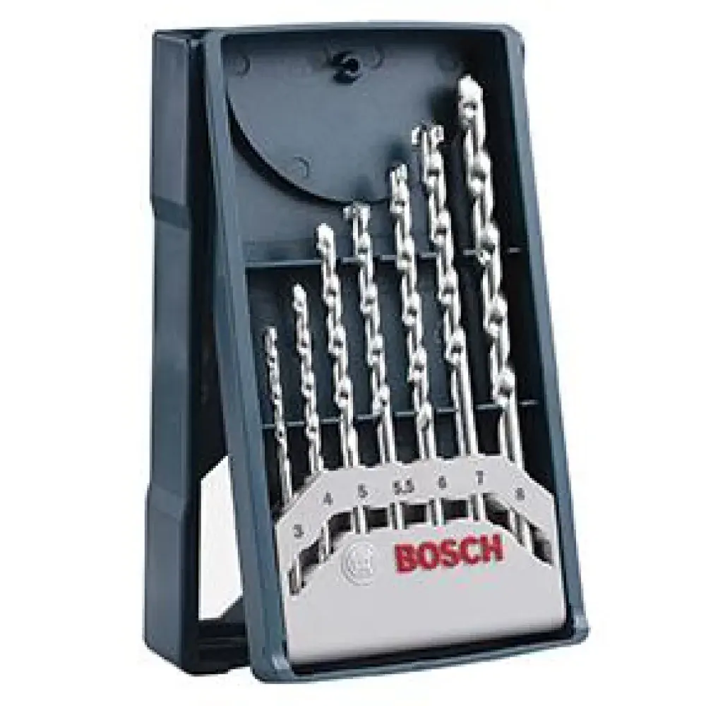 Jogo de brocas para concreto mini x-line 3-8MM com 7 peç Bosch — fotografia 6