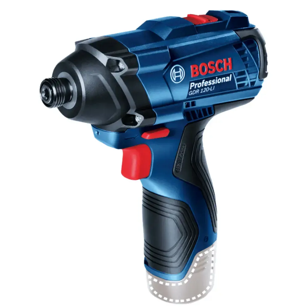 Chave de Impacto à Bateria 12V 1/4 Polegada 100NM GDR 12V-LI Sem bateria BOSCH — fotografia de referência