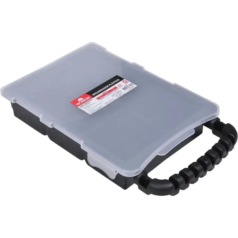 Organizador plástico 8 divisórias 30,3X18X5CM Worker — fotografia 4