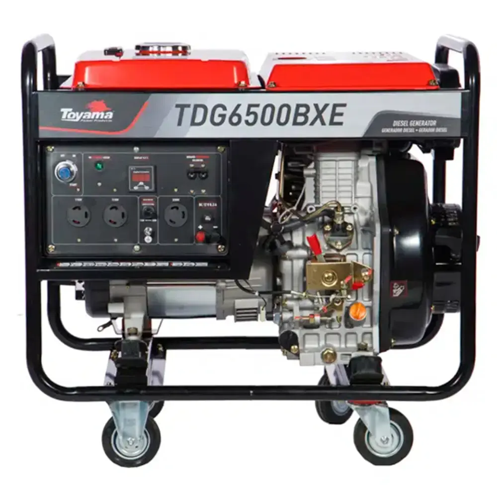 Gerador diesel 5,5 KVA elétrico monofásico 251-045 Toyama Bivolt — fotografia 2