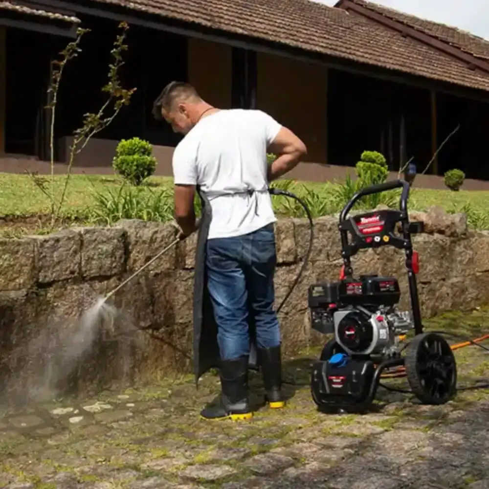Lavadora a gasolina alta pressão 7.5 HP 4 tempos TPW2700A Toyama — fotografia 9