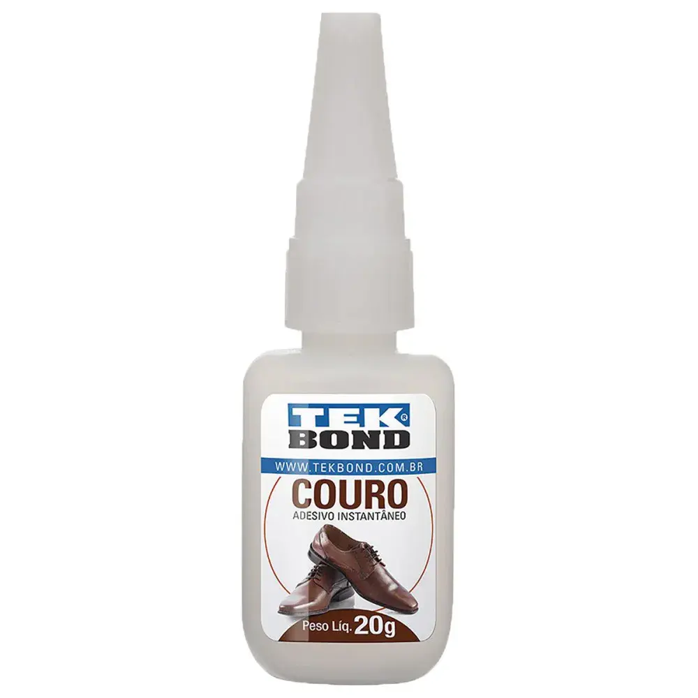 Adesivo instantâneo Tekbond couro 20G — fotografia de referência