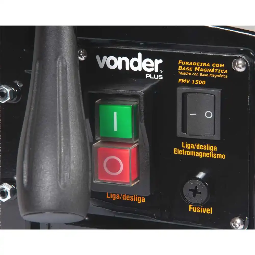 Furadeira com base magnética FMV 1500 220v VONDER 220 V — fotografia 7