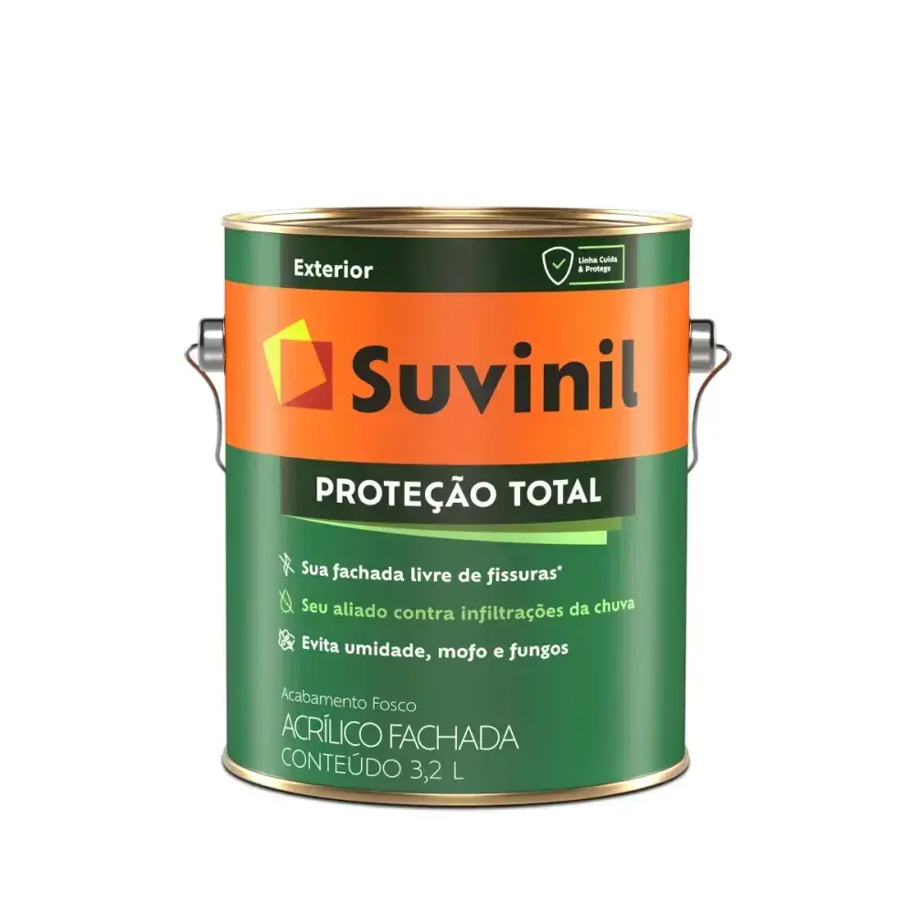 Acrílico proteção total fosco A2 3,2L suvinil Suvinil Selfcolor — fotografia 2