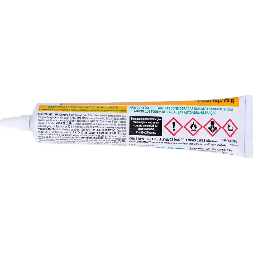 Brascoplast bisnaga st 75G Brascola — fotografia 6