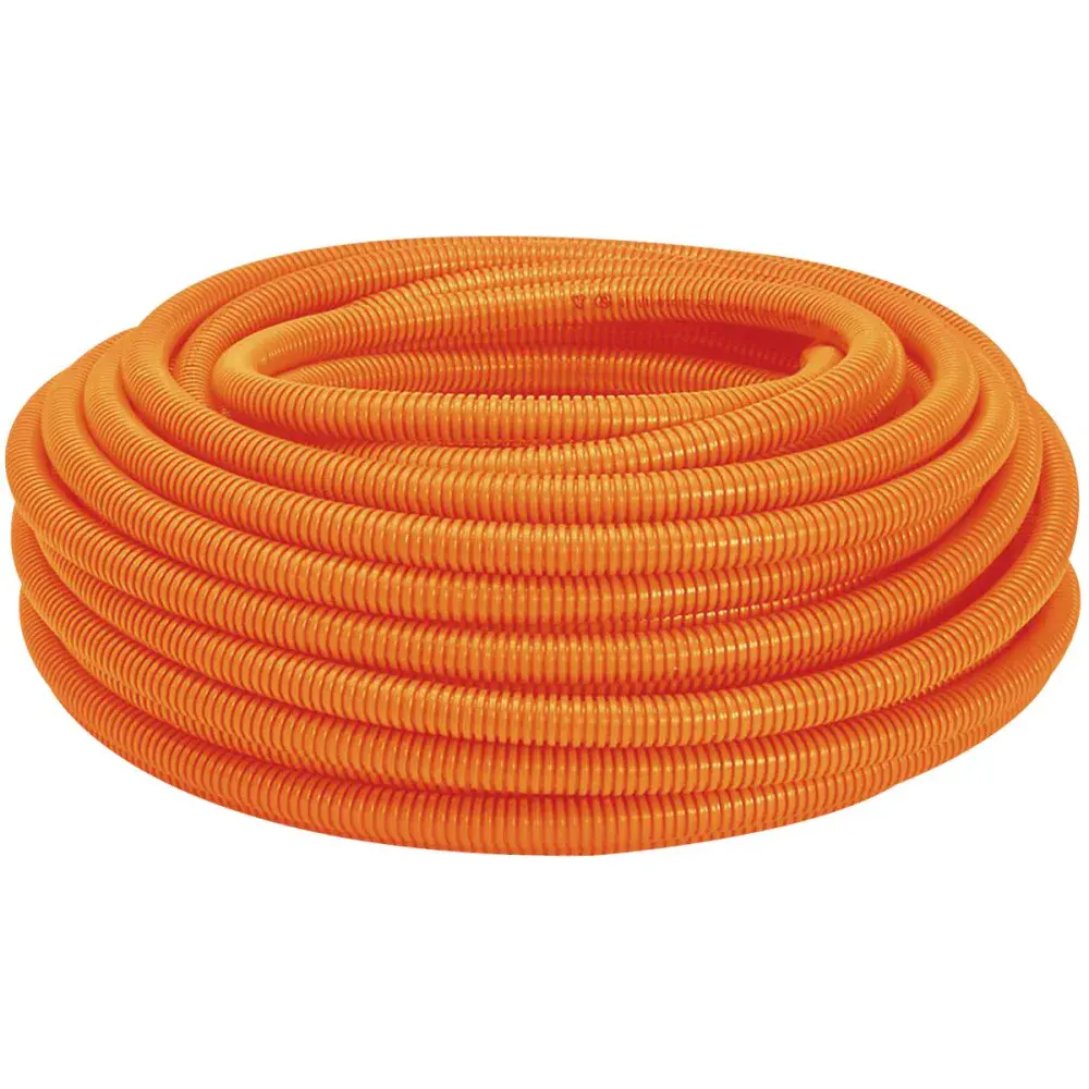 Eletroduto corrugado flexível laranja 25MM 50M Amanco