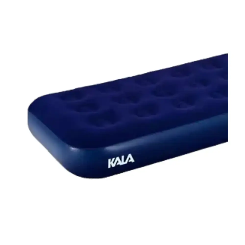 Colchão inflável de solteiro 185 x 76 x 22 CM azul Kala — fotografia 5