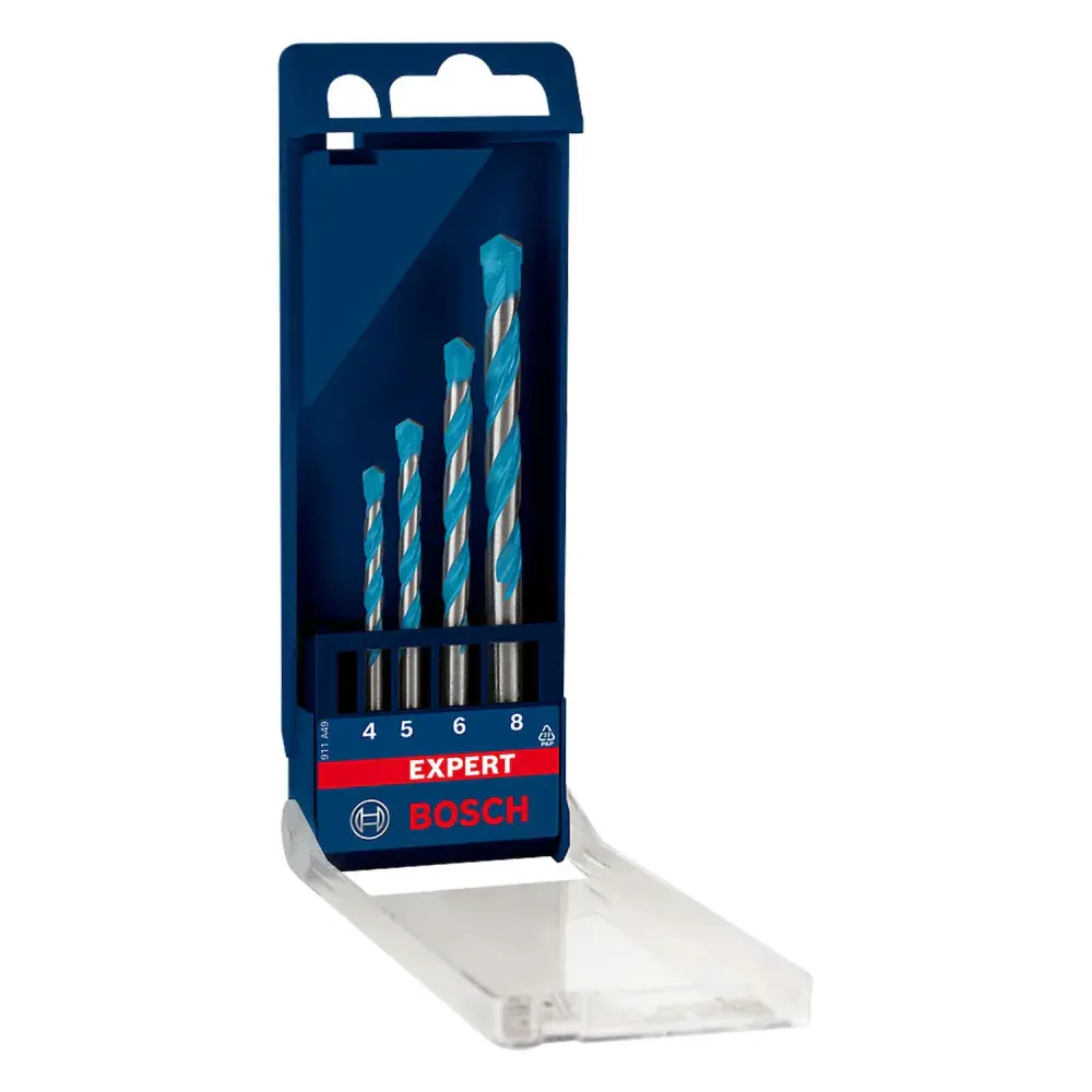Jogo de brocas multiconstruction 4 a 8MM com 4 peç Bosch — fotografia 8
