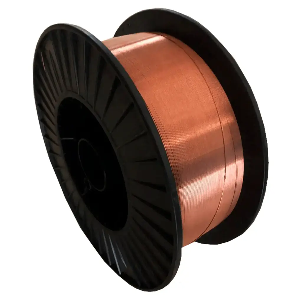 Arame para solda MIG rolo 5 kgs 0.8MM ER70S-6 Evald — fotografia 4