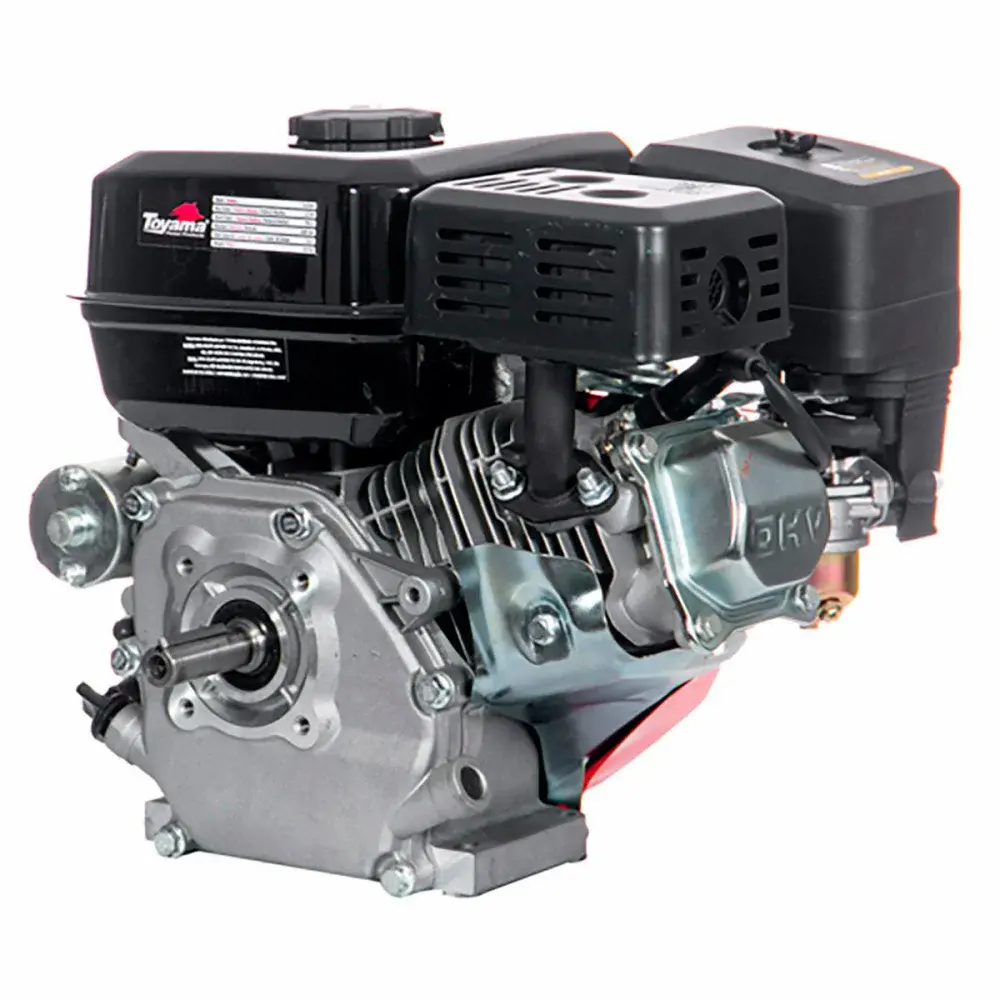 Motor a gasolina TE65EKX e partida elétrica 6.5HP Toyama — fotografia 7