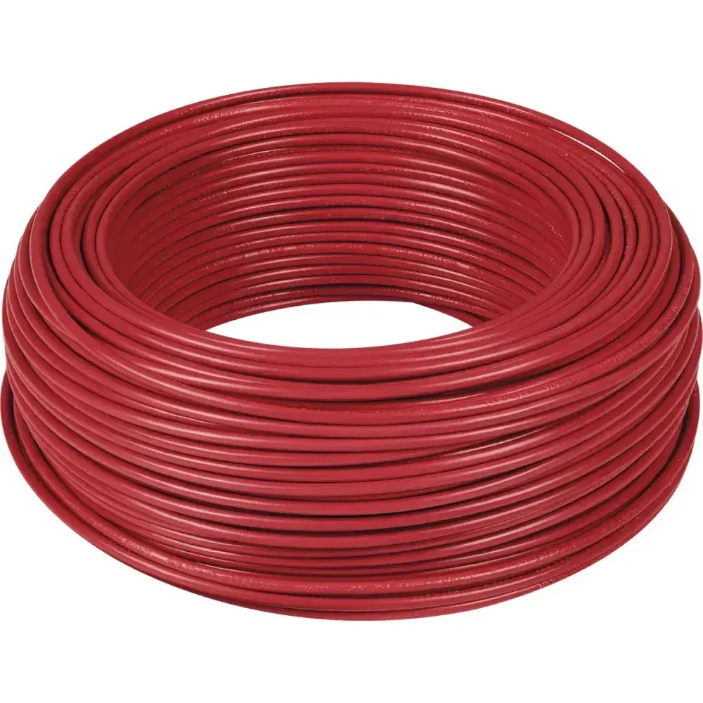 Cabo flexível 1,5MM vermelho 450/750V 25M Cobrecom — fotografia 2