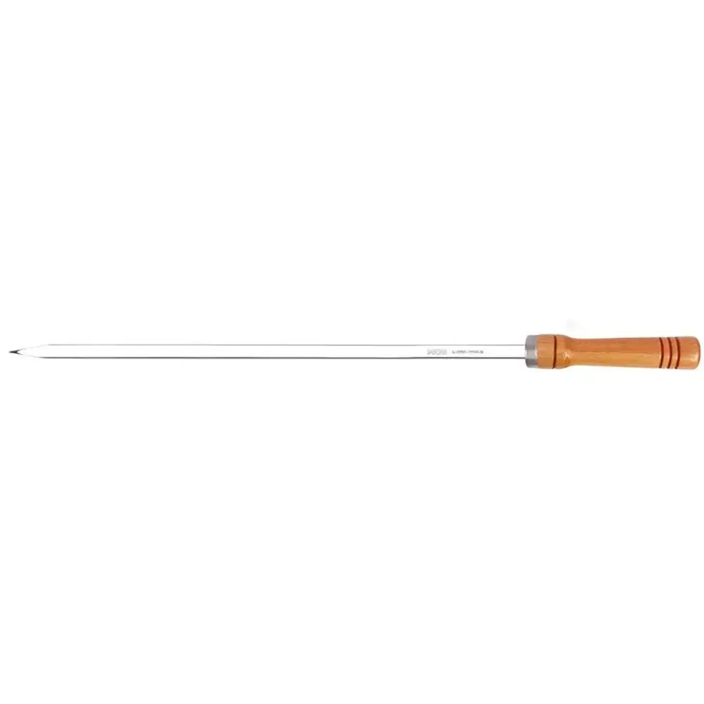 Espeto de alumínio simples 90 CM para churrasco Mor — fotografia 3