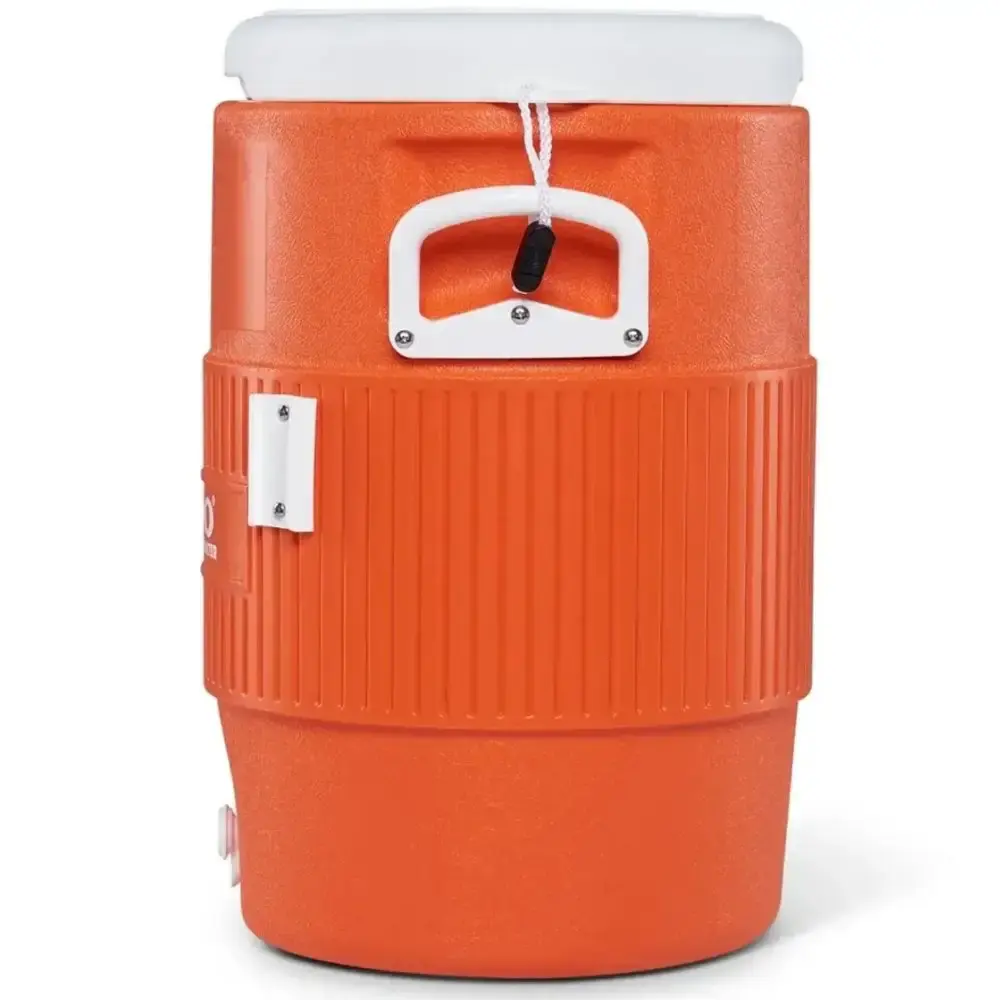 Galão cooler térmico 18,9 litros seat TOP laranja Igloo — fotografia 5