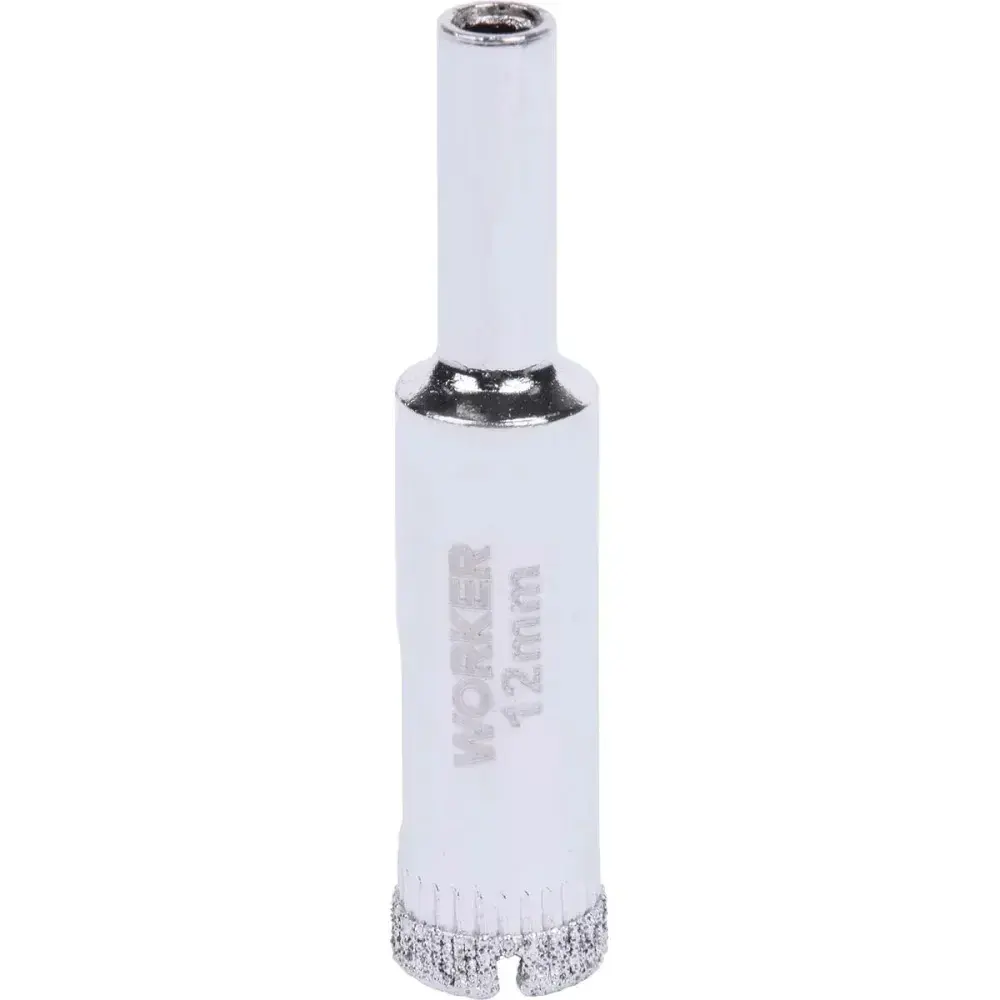 Serra copo diamantada para porcelanato 12MM Worker — fotografia 7