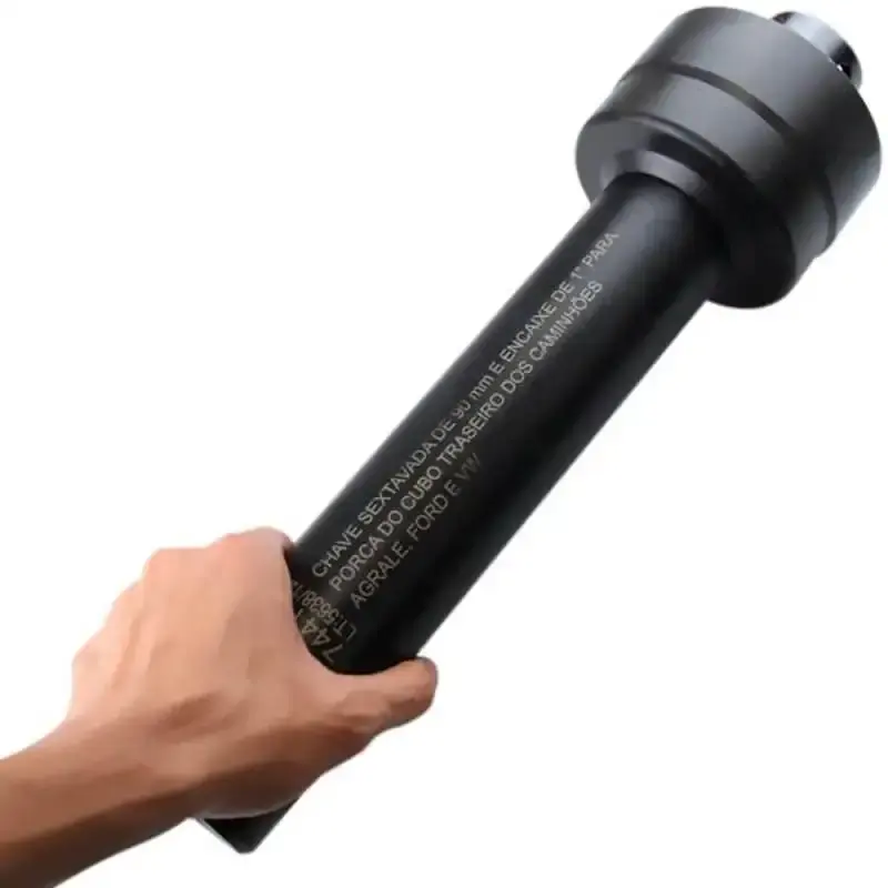Chave sextavada 90MM encaixe 1 POL para porca do cubo traseiro caminhões VW e ford 744145 Raven — fotografia 5