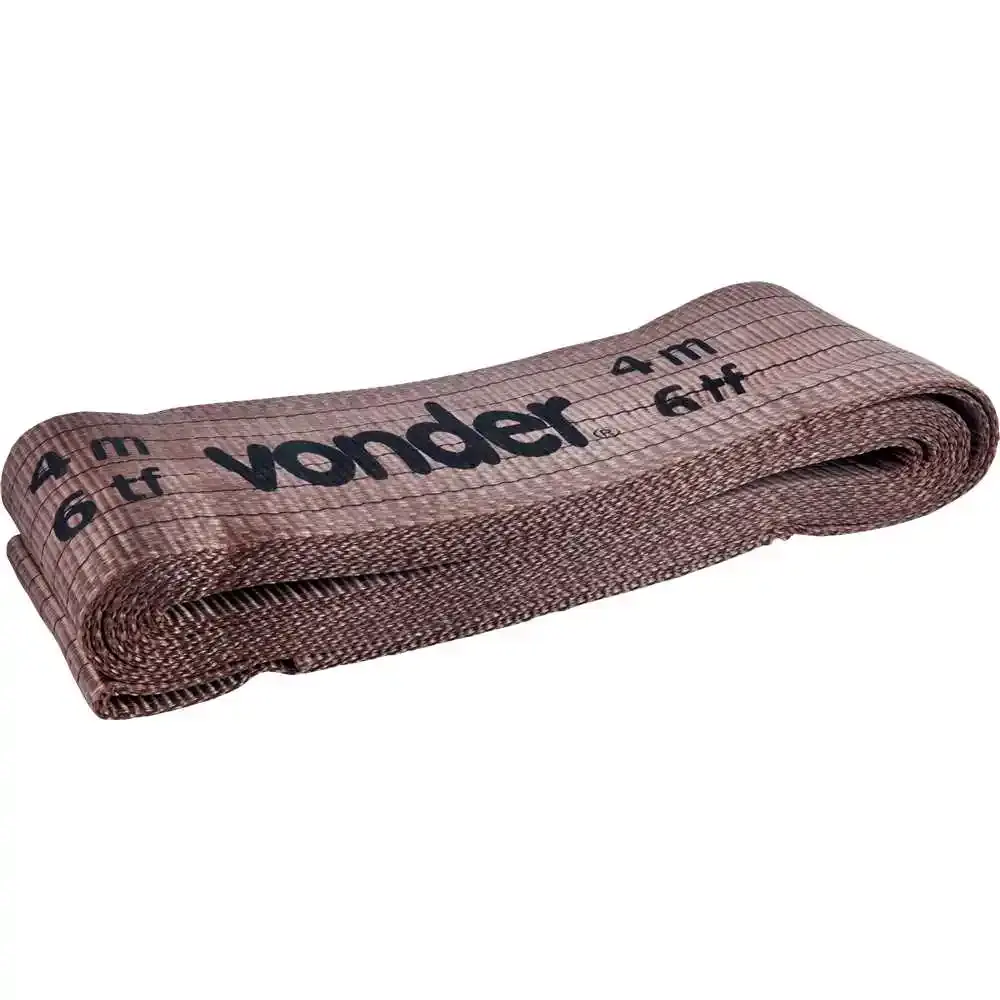 Cinta plana tipo anel para elevação de cargas 4M 6T Vonder — fotografia 2